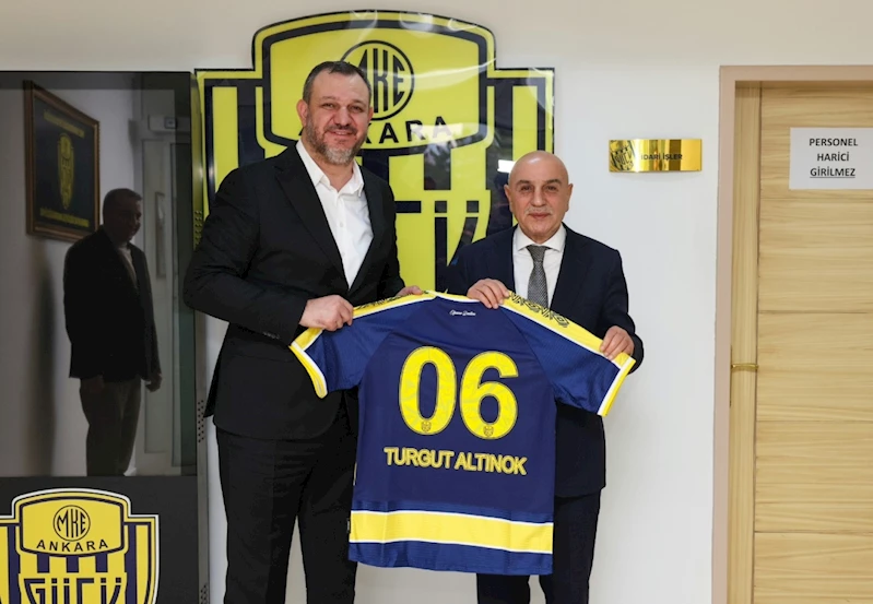 Başkan Altınok’tan Ankaragücü’ne ziyaret