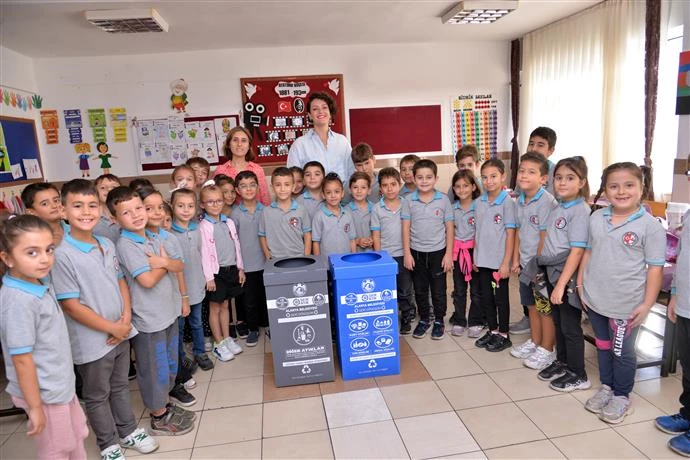 ALANYA BELEDİYESİ SIFIR ATIK ALANINDA ÖRNEK GÖSTERİLDİ