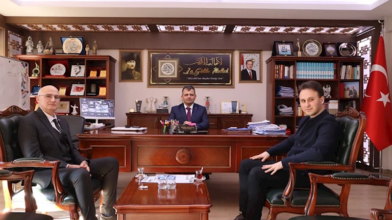 Yeni Tapu Müdürümüzden Belediye Başkanımız Serkan Koyuncu’ya Ziyaret