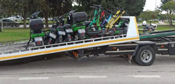 ANTALYA’DA 325 SCOOTER TRAFİKTEN MEN EDİLDİ