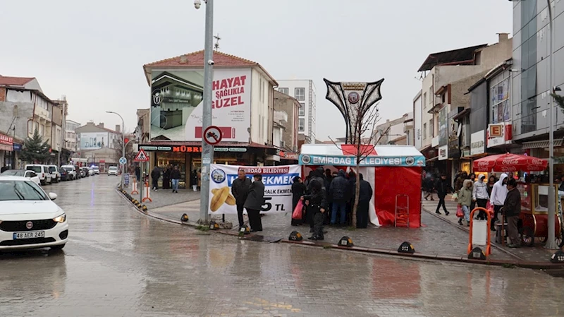 Vatandaşlarımızdan Halk Ekmeğe Yoğun İlgi