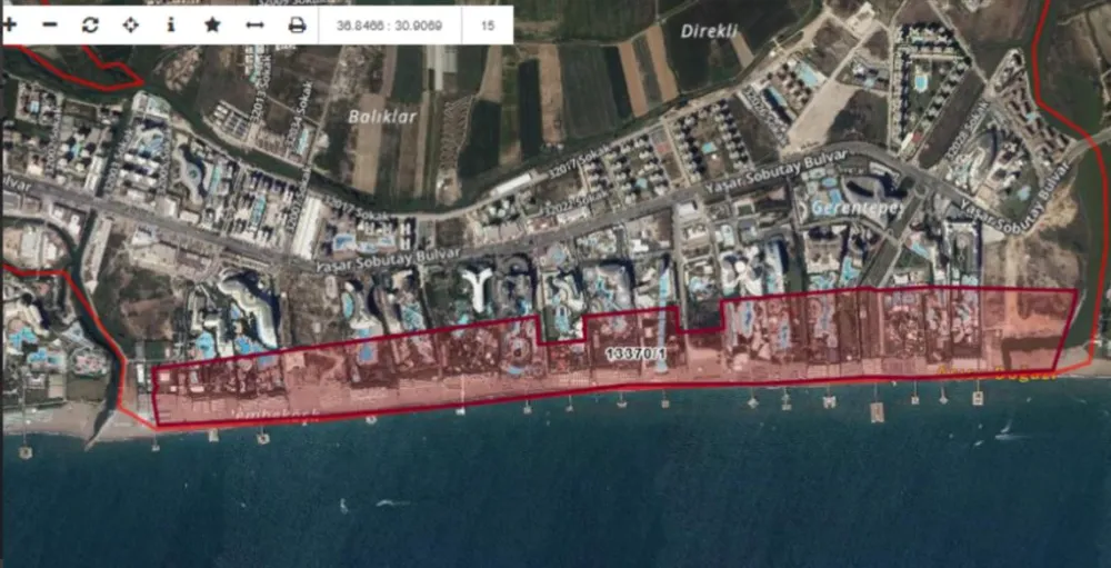 ANTALYA VALİLERİ İÇİN SUÇ DUYURUSU.. KIYILARI İŞGAL ETMEK KAMU YARARI SAYILDI