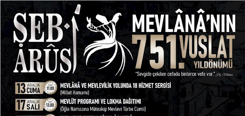 ŞEB-İ ARÛS ETKİNLİKLERİ BAŞLIYOR