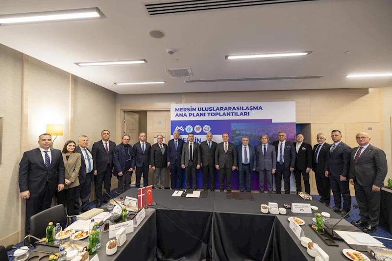 Başkan Seçer, Uluslarasılaşma Ana Planı Toplantıları İçin Fahri Konsoloslar İle Bir Araya Geldi