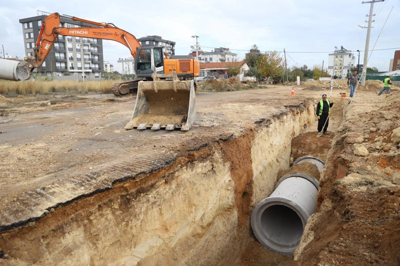 Habibler’in yağmur suyu sorunu çözülüyor