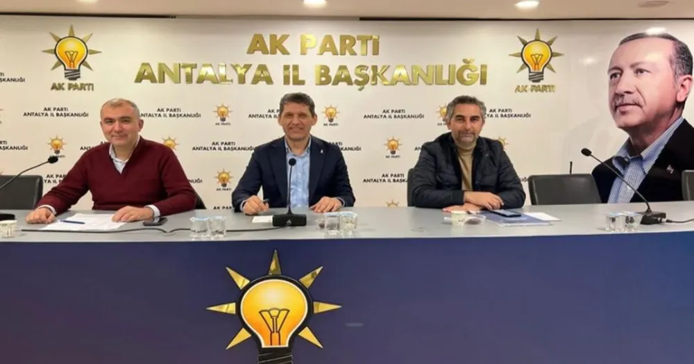 AK PARTİ ANTALYA’DA GÖZLER İL BAŞKANLIĞI SEÇİMİNE ÇEVRİLDİ