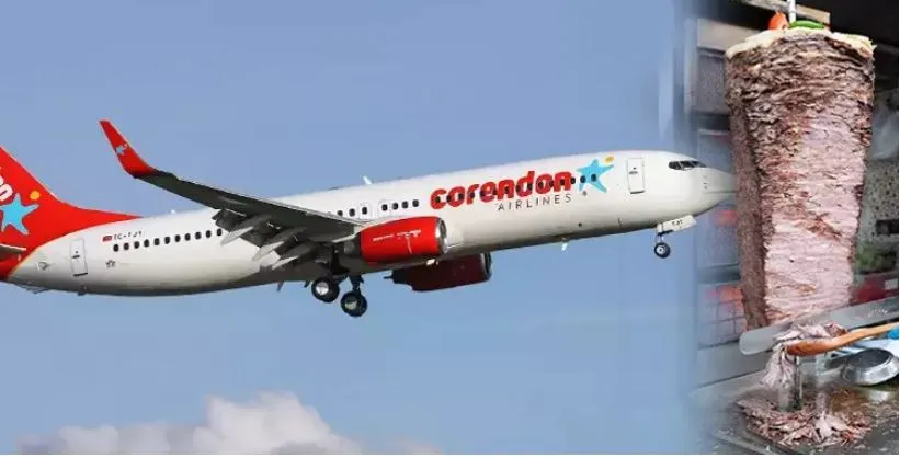 HOLLANDALI CORENDON UÇAKTA DÖNER-AYRAN SERVİSİNE BAŞLIYOR