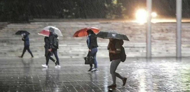 ANTALYA VE İLÇELERİNDE BUGÜN ÖĞLEDEN SONRA SAĞANAK YAĞIŞ VAR
