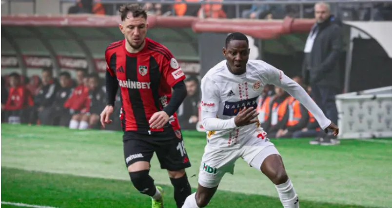 ANTALYASPOR GAZİANTEP’TEN EL BOŞ DÖNÜYOR: 0-2