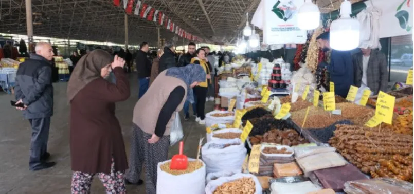 ELAZIĞ KÜLTÜRÜNÜ ANTALYA YENİDOĞAN SEMT PAZARI’NDA TANITTILAR