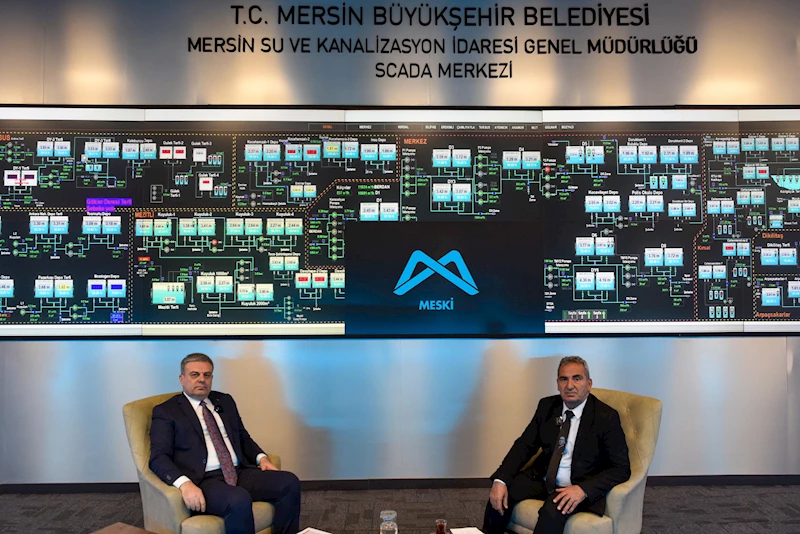 MESKİ Genel Müdürü İrfan Korkmaz, Canlı Yayın Konuğu Oldu