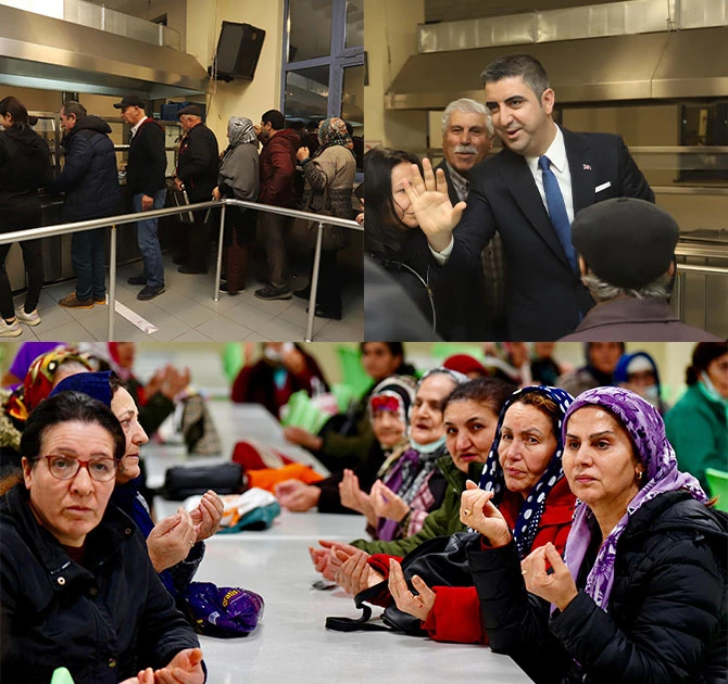 BAŞKAN GÖKHAN YÜKSEL, HIZIR ORUCUNU VATANDAŞLARLA BİRLİKTE AÇTI