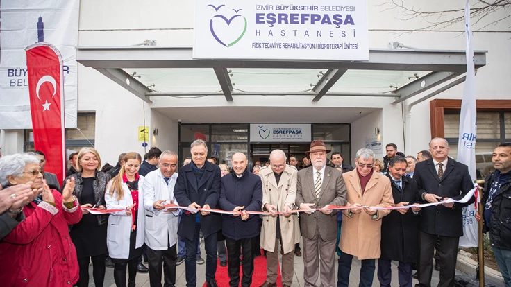 Eşrefpaşa Hastanesi Buca Polikliniği’nde fizik tedavi ve rehabilitasyon merkezi hizmete açıldı