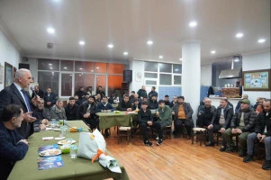 BAŞKAN İSMET YILDIRIM GÜMÜŞHANE KELKİT DERNEĞİNİ ZİYARET ETTİ