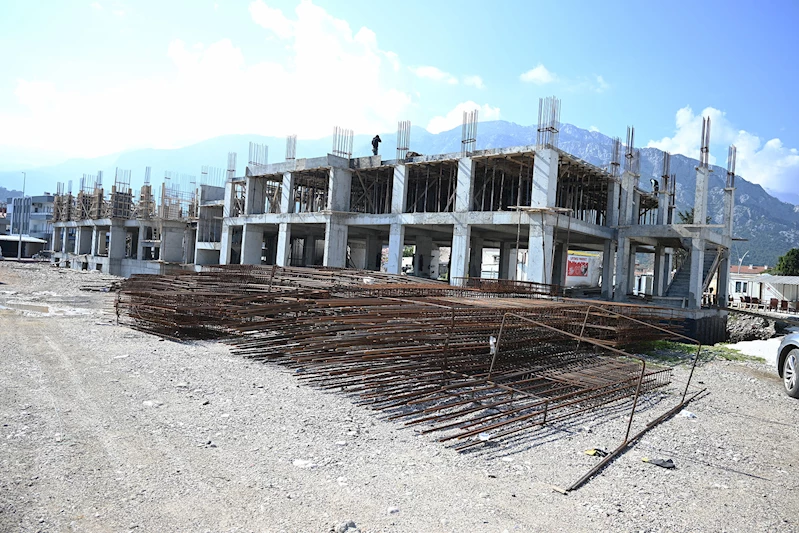 Denizcilik Fakültesi ve yurt binasında çalışmalar devam ediyor