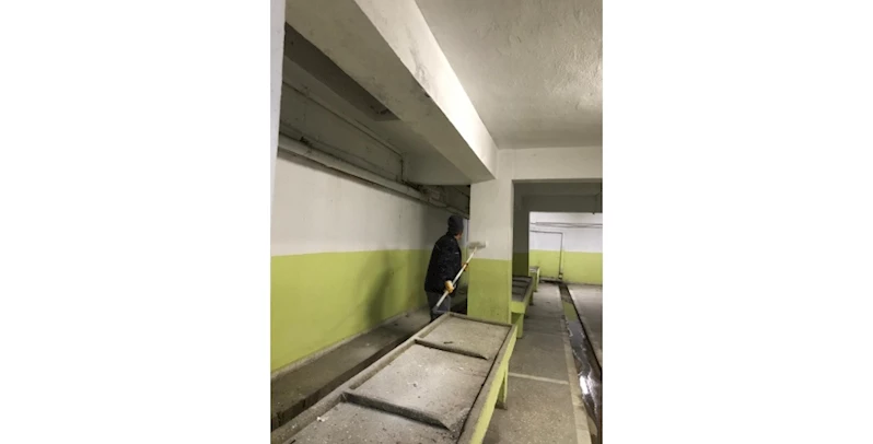 ESKİ YOĞURT PAZARIMIZIN TADİLATI HIZLA DEVAM EDİYOR