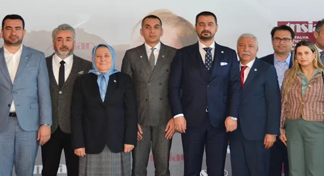 ANSİAD İYİ PARTİ ANTALYA BELEDİYE BAŞKAN ADAYLARINI AĞIRLADI