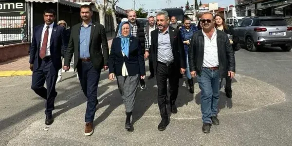 İYİ PARTİ ADAYI NESRİN ÜNAL.. ‘AKSU’NUN TAPU SORUNUNU BİTİRECEĞİZ’