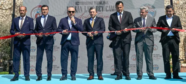 VALİ ŞAHİN.. ‘ANTALYA’DA BİR TARİHİ MİRAS DAHA İHYA EDİLDİ’