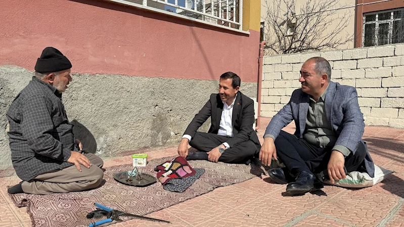 BAŞKAN HASAN KILCA, KARATAY’I ADIM ADIM DOLAŞIYOR