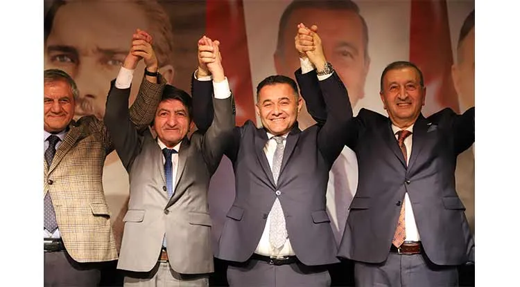 ‘TÜRKİYE İTTİFAKI’NDAN ADEM MURAT YÜCEL’E DESTEK
