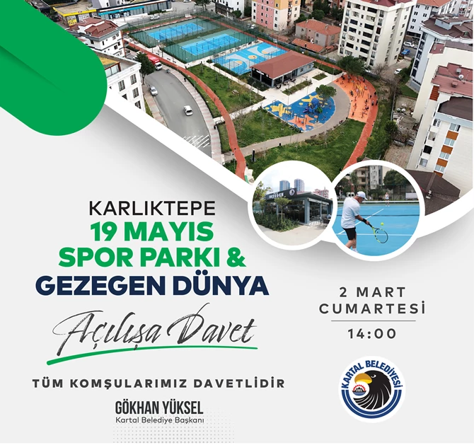 TAMAMLANAN PROJELERİN COŞKUSU, KARTAL’DA TOPLU AÇILIŞ TÖRENLERİYLE YAŞANIYOR