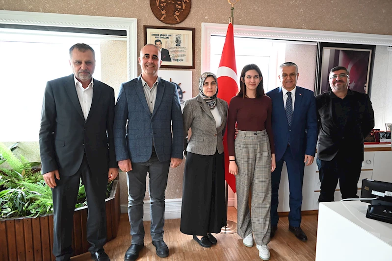 Öztürk’ten Başkan Topaloğlu’na ziyaret