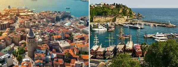 BİRİNCİ İSTANBUL.. DÜNYANIN EN ÇOK ZİYARET EDİLEN DÖRDÜNCÜ ŞEHRİ ANTALYA 