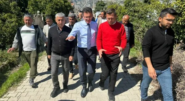 ATAY USLU DEMRE’DE TÜTÜNCÜ VE OĞUZ İÇİN DESTEK İSTEDİ