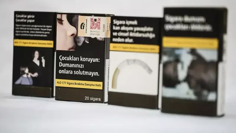 SİGARA PAKETLERİNDE YENİ DÖNEM BAŞLIYOR