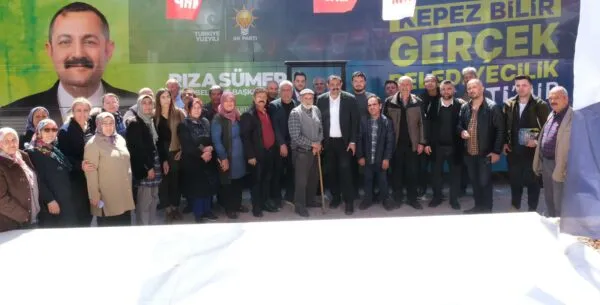 RIZA SÜMER’DEN KEPEZLİLERE SANDIK ÇAĞRISI.. ‘İSTİKRAR SÜRSÜN’
