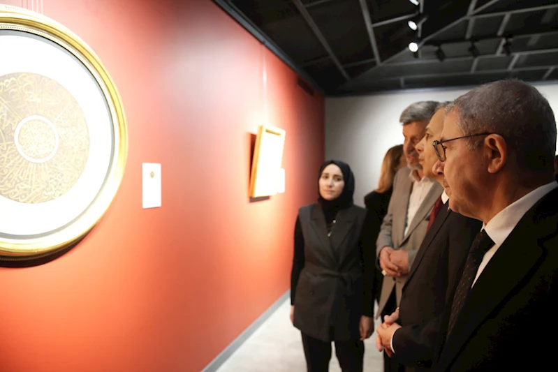 Galeri Eyüpsultan’da “Geçmişin İzinde Hat” sergisi sanatseverlerle buluştu