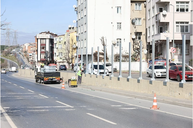 Sultangazi Belediyesi’nden Gürültü Bariyeri Çalışması