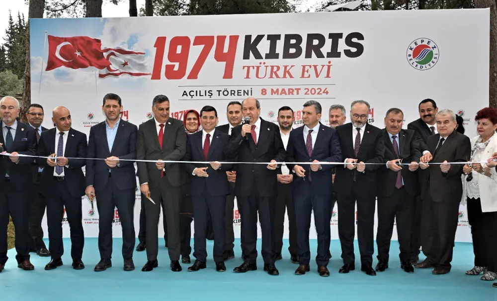 TÜTÜNCÜ ‘1974 KIBRIS EVİ’ İLE PİL FABRİKASINI ANTALYA’NIN KULLANIMINA AÇTI
