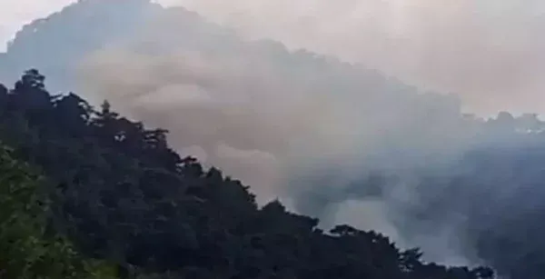 KEMER’DE ORMAN YANGINI