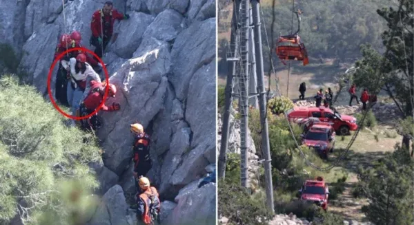 TELEFERİK KAZASININ ÖN RAPORU.. ‘CİVATALAR ÇÜRÜMÜŞ KONTROL YAPILMAMIŞ’