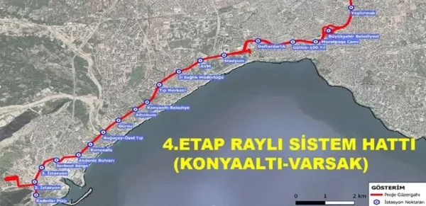 BÖCEK’İN 4. ETAP RAYLI SİSTEM PROJESİ’NİN İHALESİ ERTELENDİ