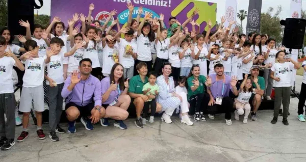 ‘ÇOCUK ATLETİZM ŞENLİĞİ’ ANTALYA’DA YAPILDI