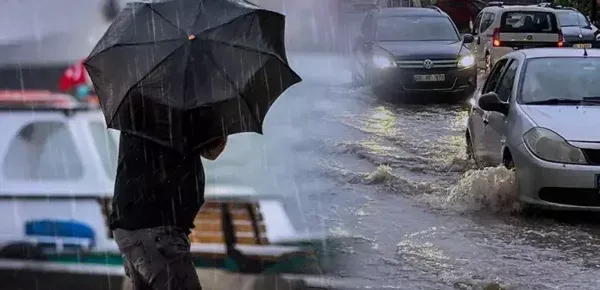 METEOROLOJİ UYARDI.. SICAKLIK DÜŞÜYOR KUVVETLİ YAĞMUR GELİYOR