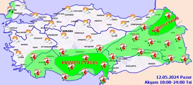 SAĞANAK, FIRTINA, ANİ SEL, DOLU VE SU BASKINI.. KIŞ GERİ GELDİ