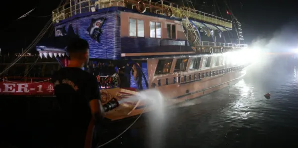ALANYA’DA TUR TEKNESİ YANDI