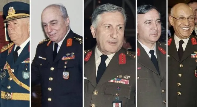 8 ŞUBAT DAVASI SANIĞI SUBAYLAR SAĞLIK NEDENİYLE AFFEDİLDİ