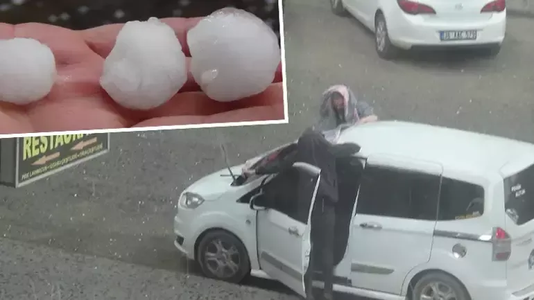 YURDU DOLU VE SAĞANAK VURDU.. İŞ YERLERİNİ SU BASTI YOLLAR GÖLE DÖNDÜ