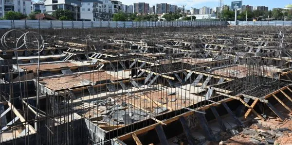 AKDENİZ SANAYİ SİTESİ BÜYÜYOR.. 208 DÜKKANIN TEMELİ TÖRENLE ATILDI