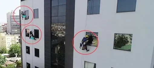 HOBİLERİ İŞLERİ OLDU.. ANTALYA’DA ENDÜSTRİYEL DAĞCILIĞI TERCİH ETTİLER