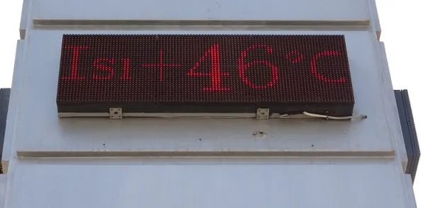 ANTALYA’DA TERMOMETRELER BUGÜN 46 DERECEYİ GÖSTERDİ