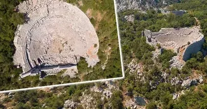 ANTİK TERMESSOS.. BÜYÜK İSKENDER