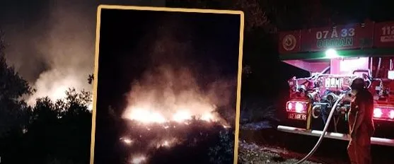 DÖŞEMEALTI’NDA ORMAN YANGINI