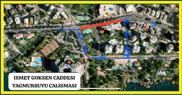 SÜRÜCÜLER DİKKAT.. ANTALYA’DA BU YOL KAPALI