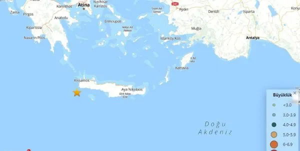 AKDENİZ’DE KORKUTAN DEPREM